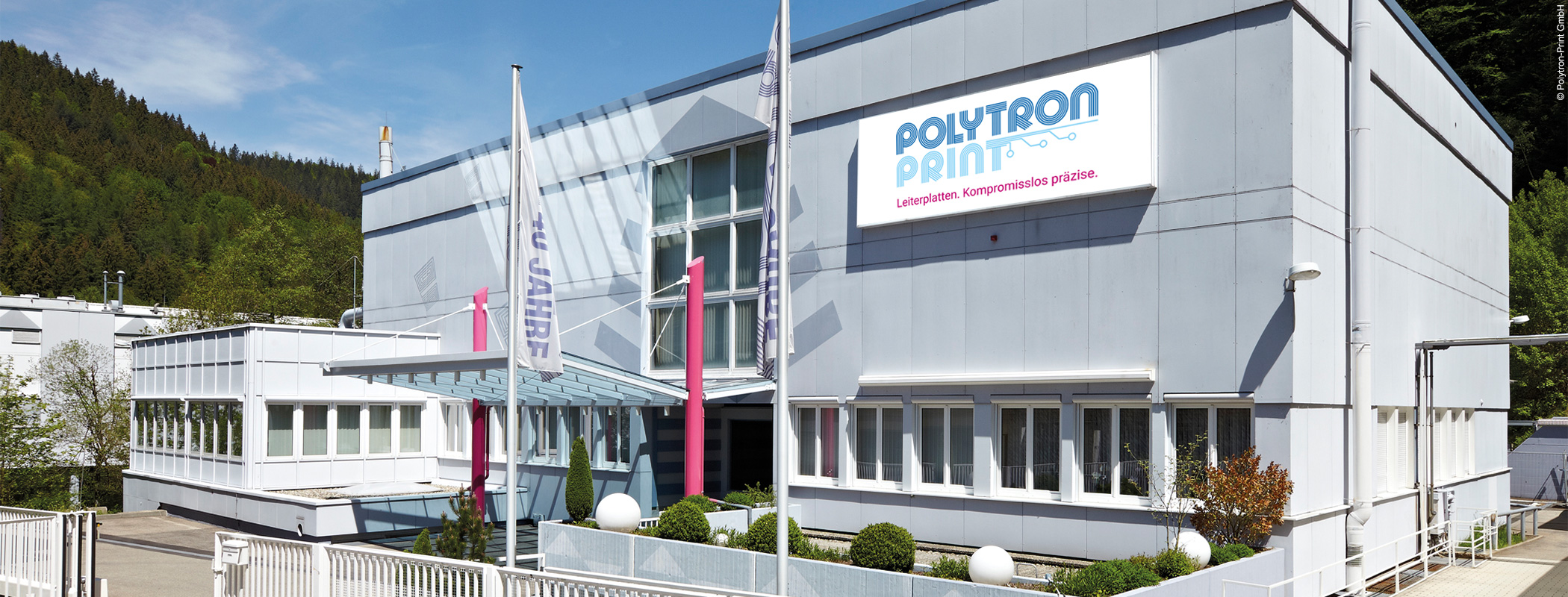 Firmengebäude Polytron-Print
